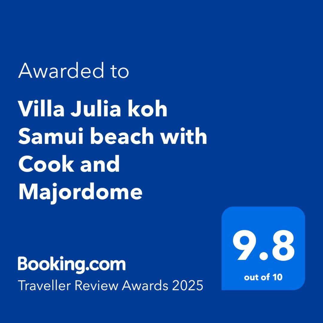 Villa Julia Koh Samui Beach With Cook And Majordome Lamai Beach  Buitenkant foto